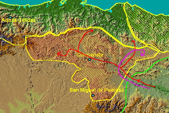 El territorio castellano entre el 750 y el 792