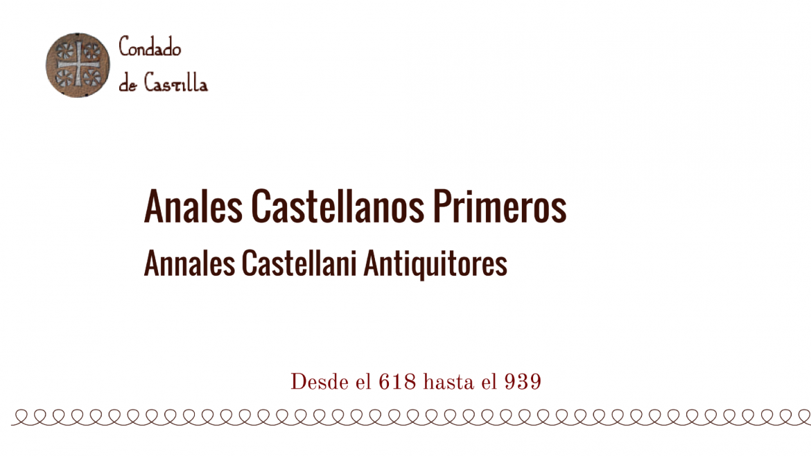 Anales Castellanos Primeros