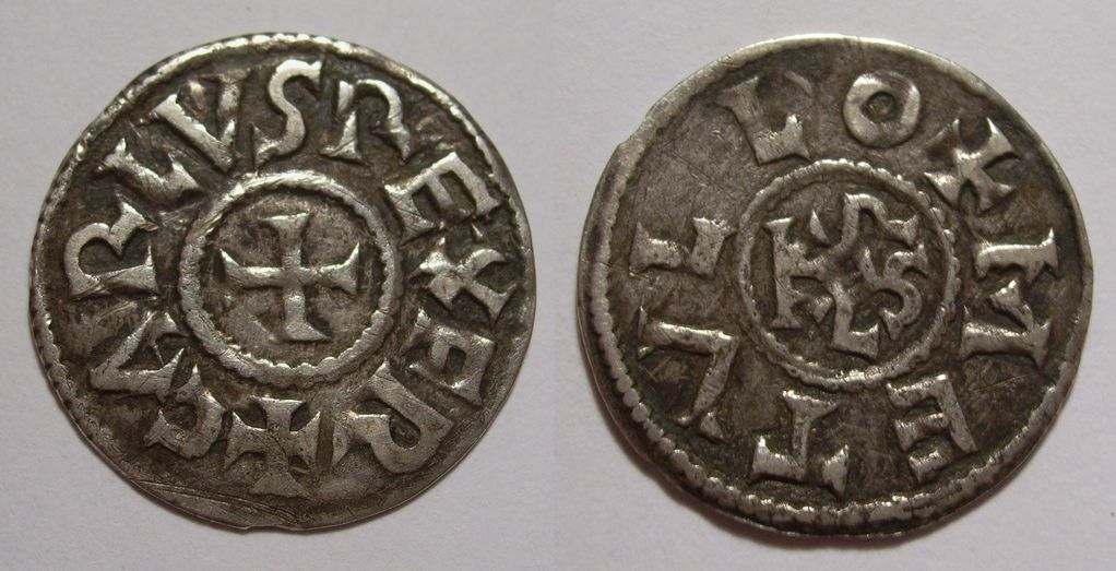 Sólidos de plata carolingio. Época de Carlos II, el Calvo