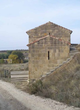 Cabecera de San Martín de la Nava en San Vicente de la Sonsierra (La Rioja)