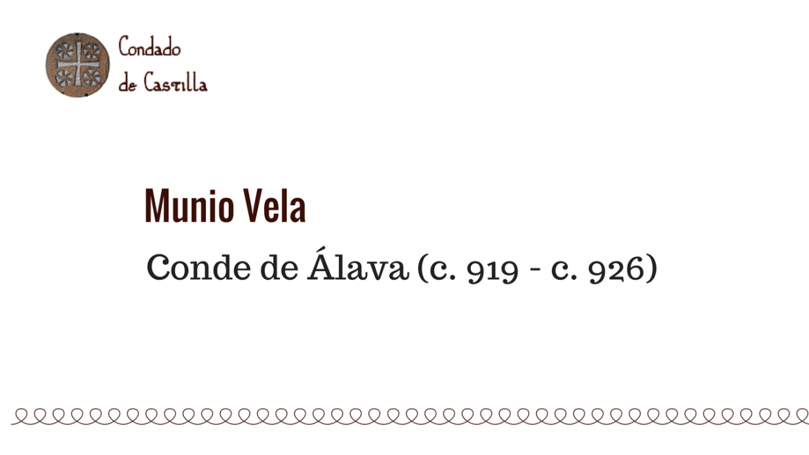 Munio Vela, conde de Álava