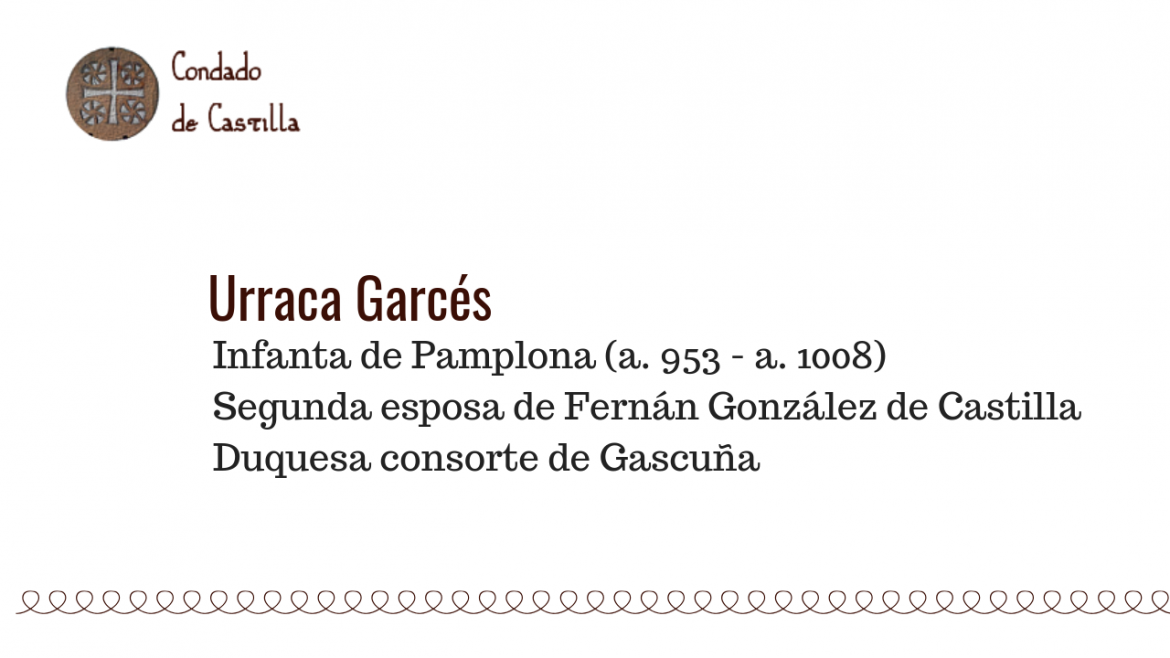 Urraca Garcés, segunda esposa de Fernán González