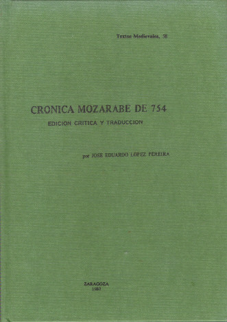 Crónica mozárabe de 754 Book Cover