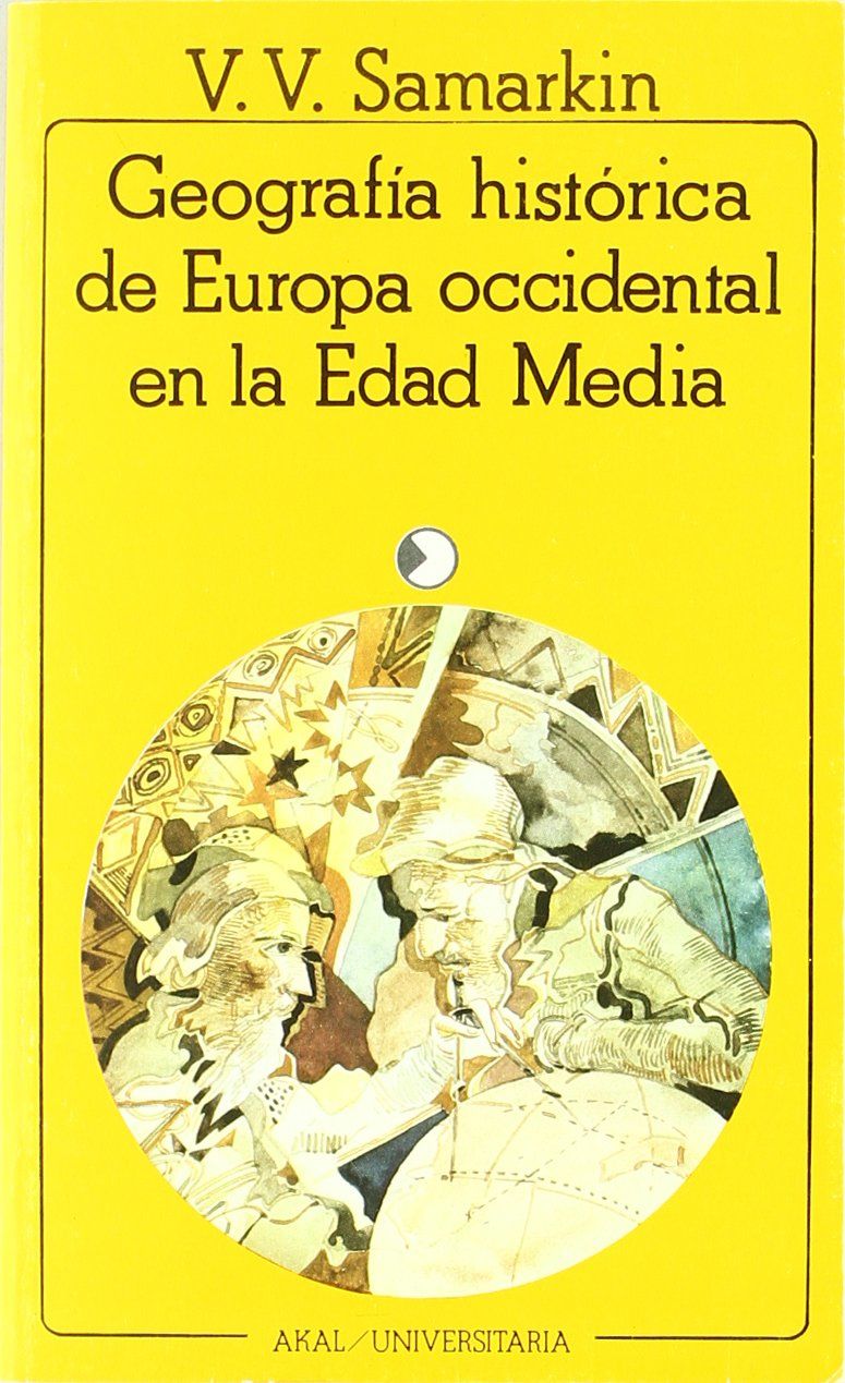Geografía histórica de Europa occidental en la Edad Media Book Cover