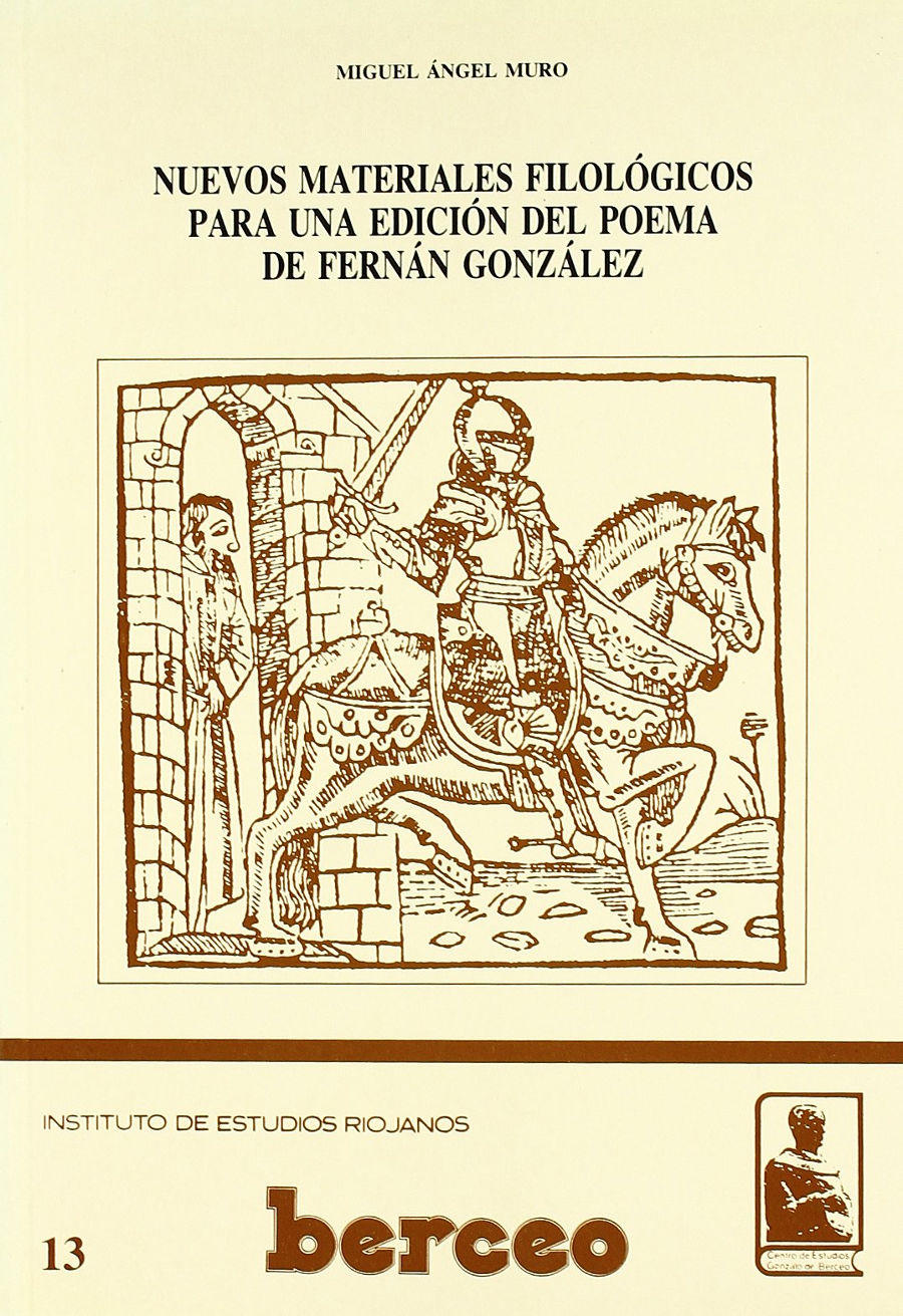 Nuevos materiales filológicos para una edición del Poema de Fernán González Book Cover