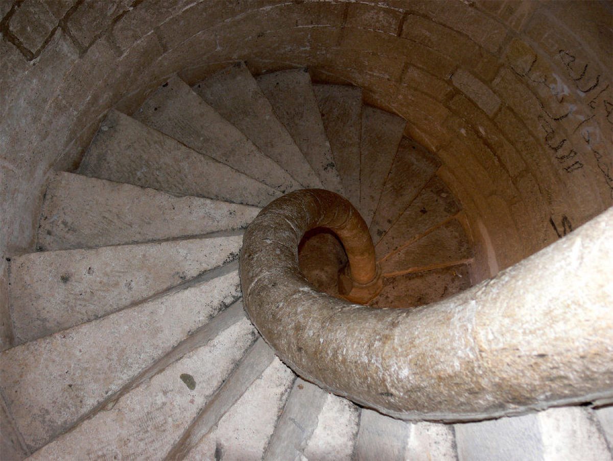 Sollozos uno Rápido Escaleras de caracol en el arte prerrománico - Historia del Condado de  Castilla