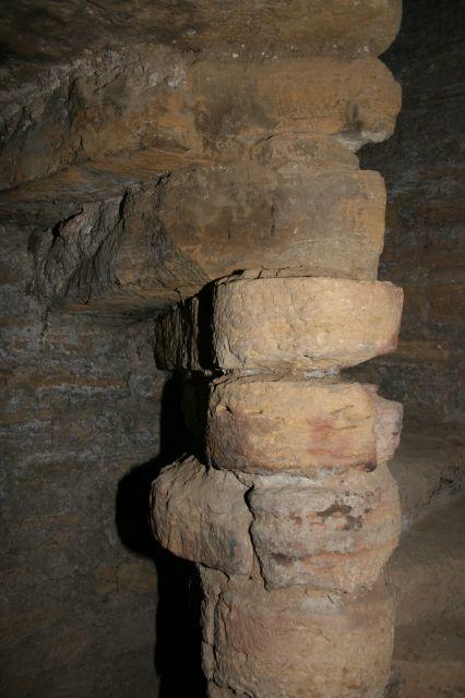 Escalera de caracol de Baptisterio de Gabia Grande