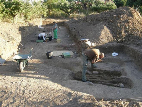 Necrópolis visigoda Herrera de Pisuerga