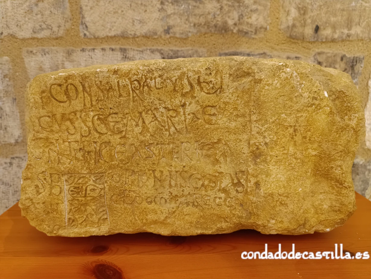 Lápida consagración Santa María de Mijangos (601)