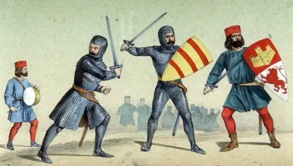 Montero de Espinosa (a la derecha)