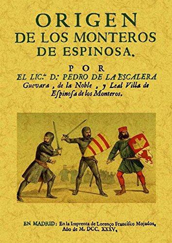 Origen de los Monteros de Espinosa Book Cover