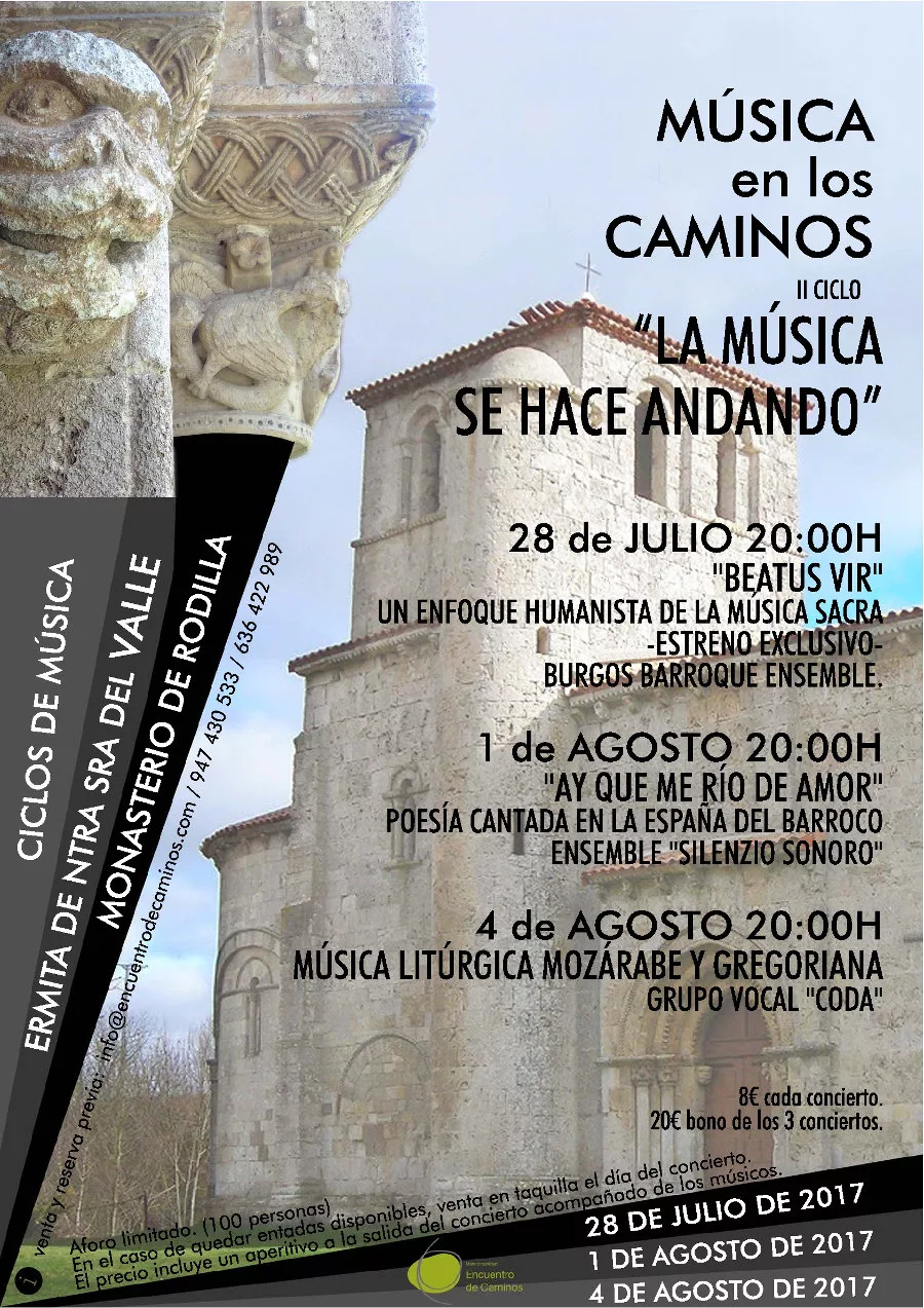 cartel-musica-antigua-2017-bien-001 II Ciclo Música en los Caminos