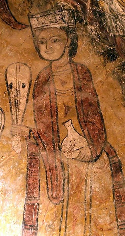 Pintura románica de San Esteban de Viguera: ¿esposa de Ramiro Garcés?