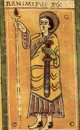 Ramiro Garcés, rey de Viguera, en el Códice albeldense