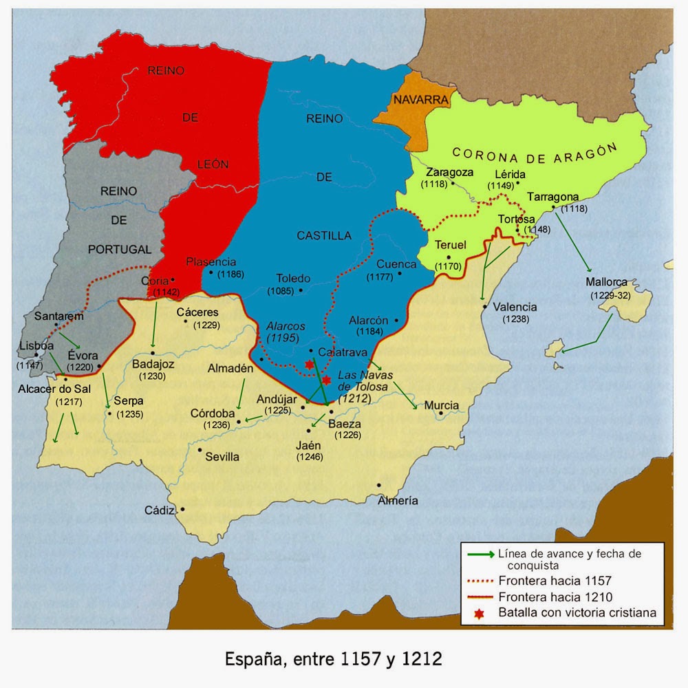 Reino de Castilla hasta 1212