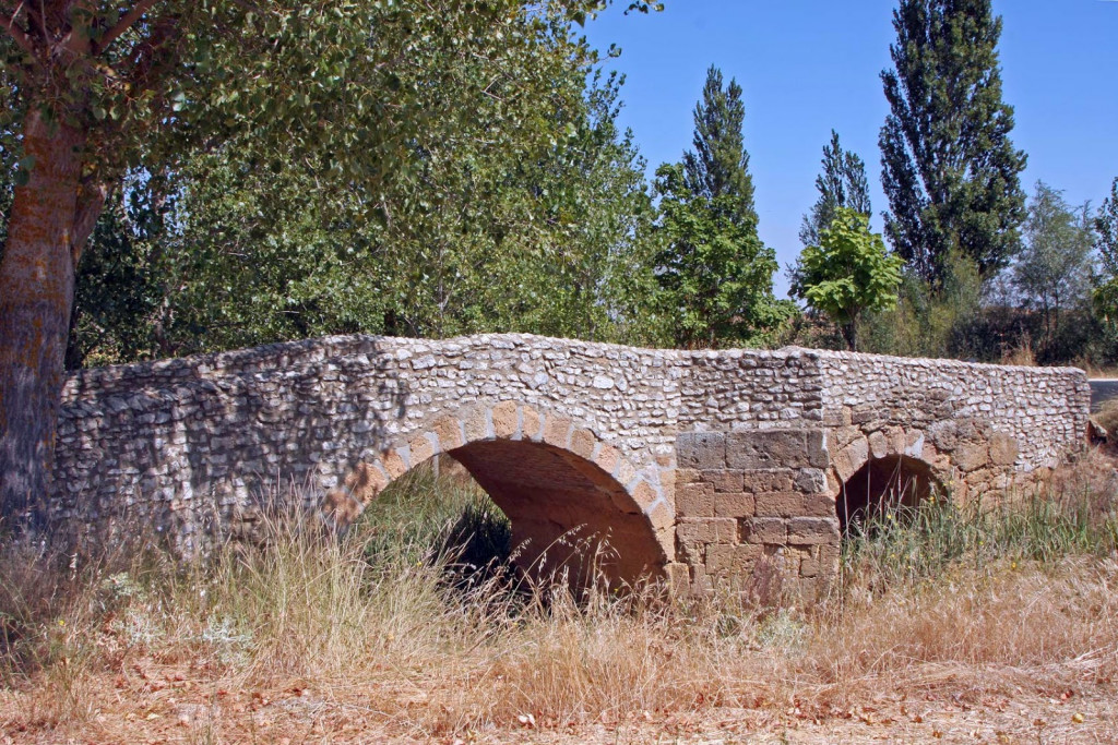 Puente sobre el Valderaduey en Sahagún (León)