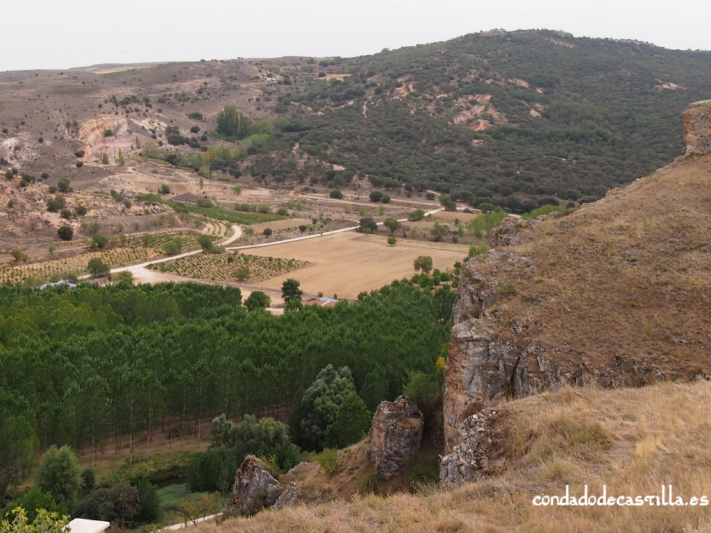 El valle del río Duratón desde San Martín de Fuentidueña