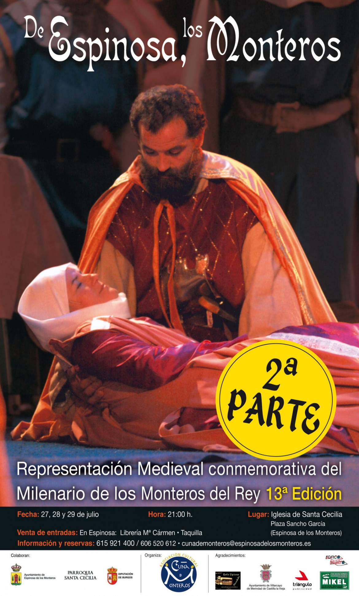 Cartel De Espinosa Los Monteros 2018