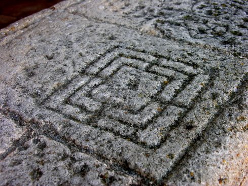 Alquerque en San Miguel de Fuentidueña (Segovia)