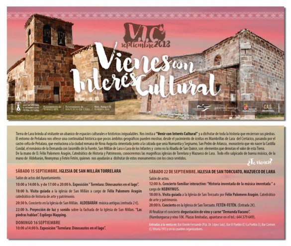 Vienes con Interés Cultural 2018