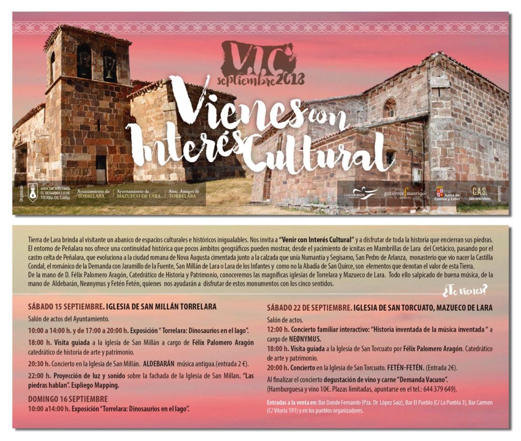 Vienes con Interés Cultural 2018 Vienes con Interés Cultural 2018