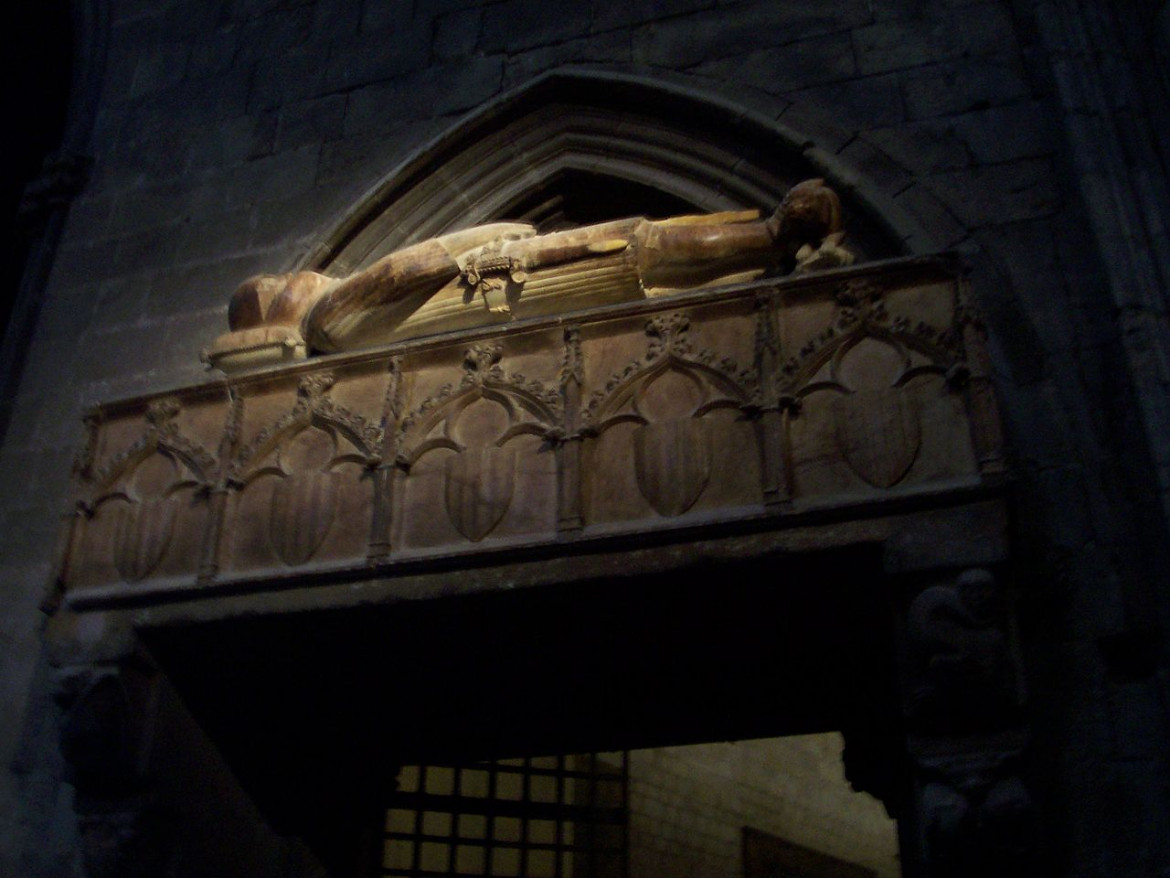 Sepulcro de Ramón Berenguer II en Gerona
