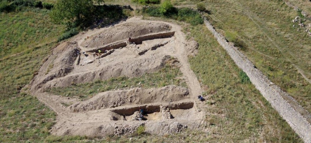 Excavación del poblado medieval de pancorbo