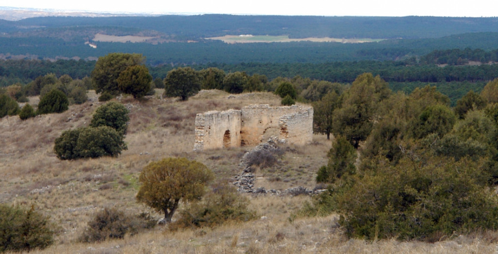 Vista general de la ermita de Santa Lucía de Andaluz