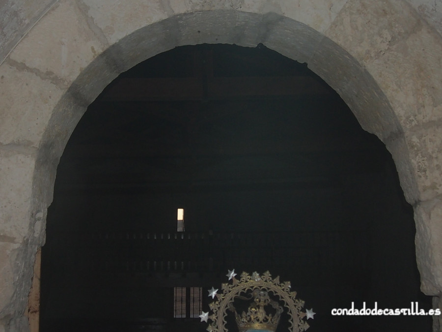 Interior ermita de Montesclaros de Ubierna
