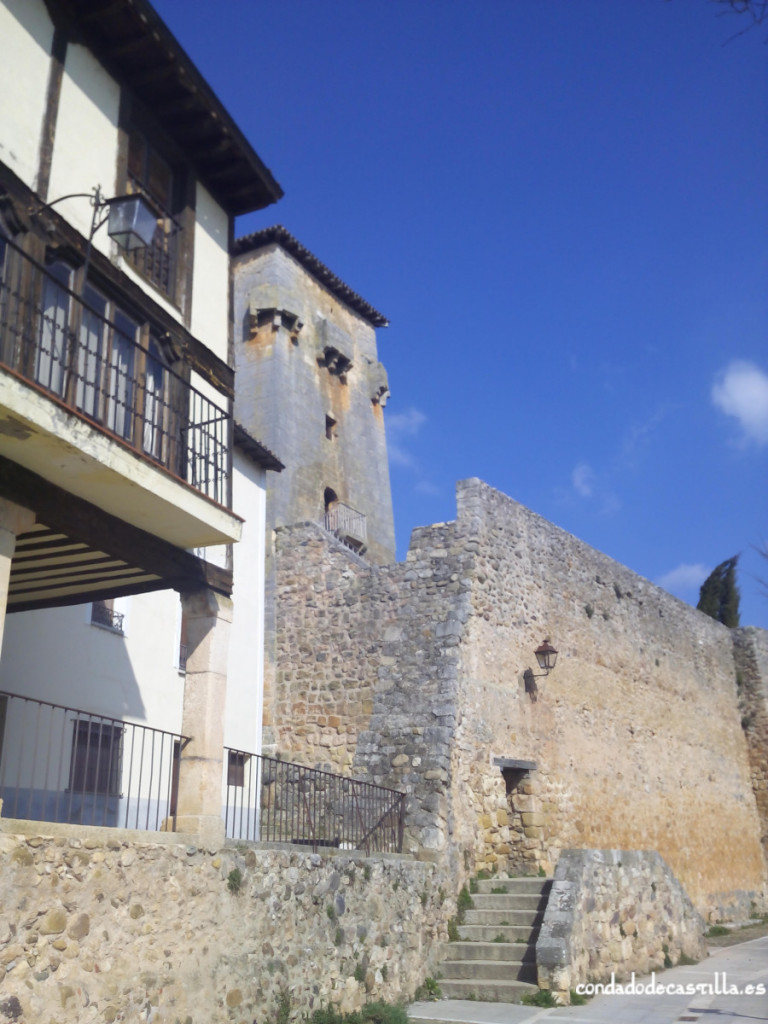 Restos de la muralla de Covarrubias