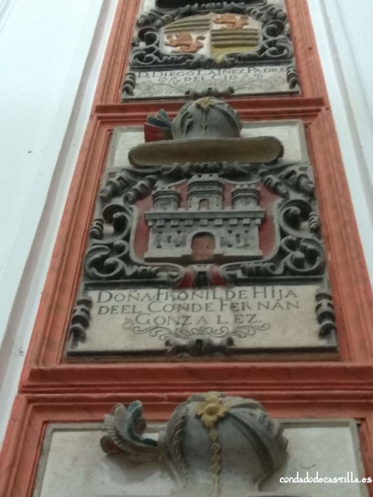 Sepulcro de Fronilde Fernández en San Pedro de Cardeña