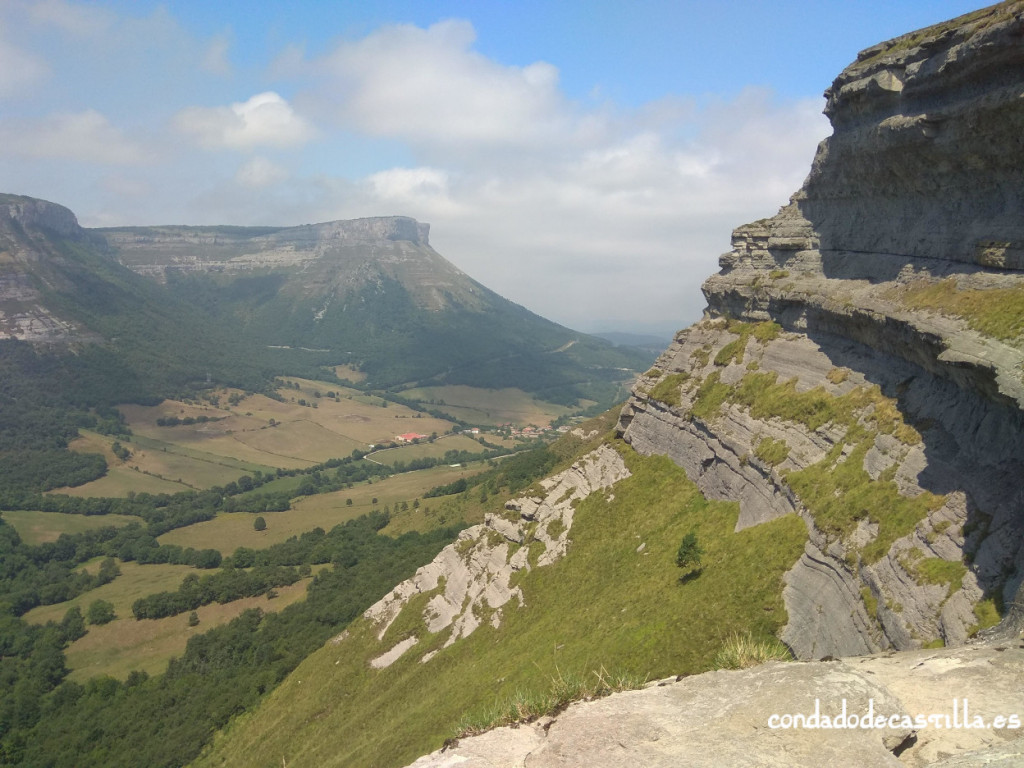 Vista desde el borde del salto de San Miguel