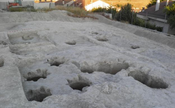 Excavaciones en Cuéllar