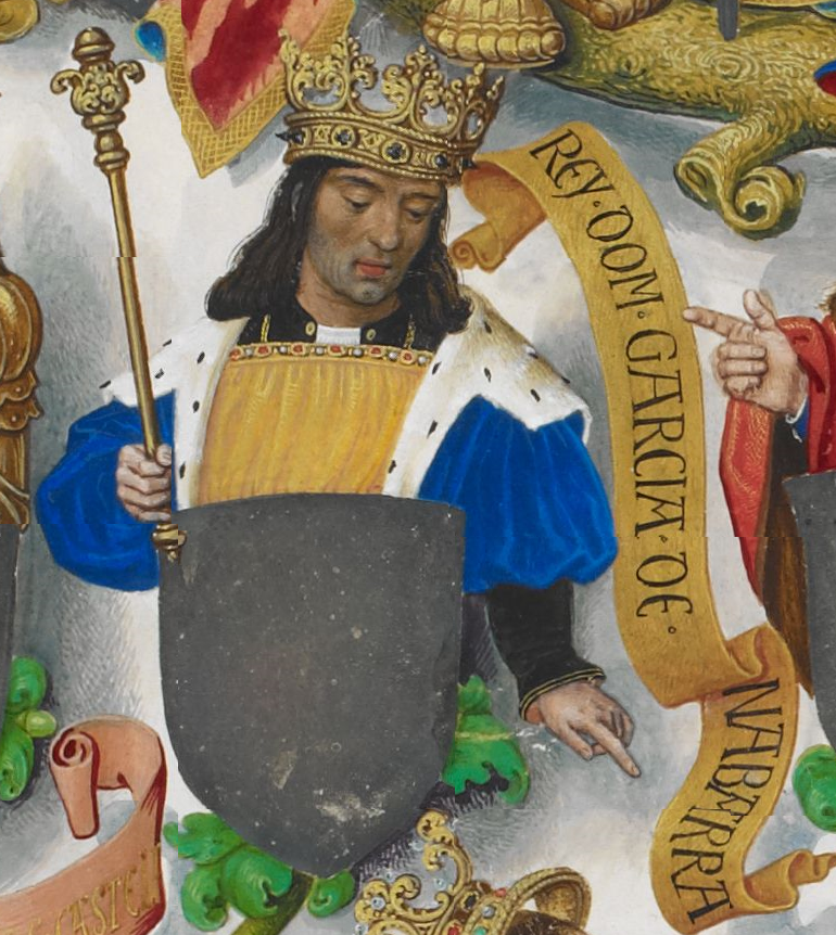 García III Sánchez de Pamplona en la Genealogías dos Reis de Portugal