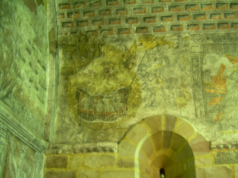 Mural de la iglesia de Basconcillos del Tozo