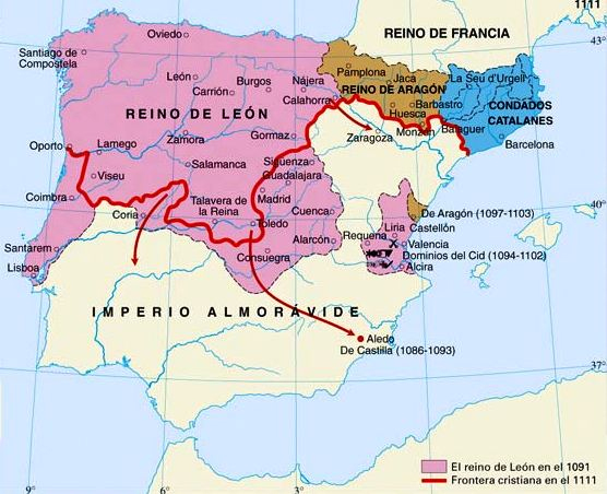 Alfonso VI, rey de León, Castilla y Galicia, el Bravo - Historia del