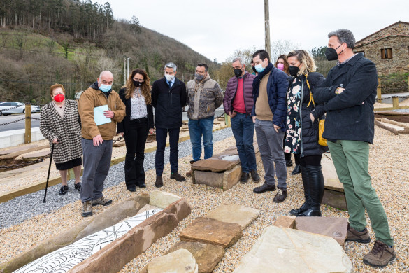 área de interpretación sobre la necrópolis medieval de Raicedo
