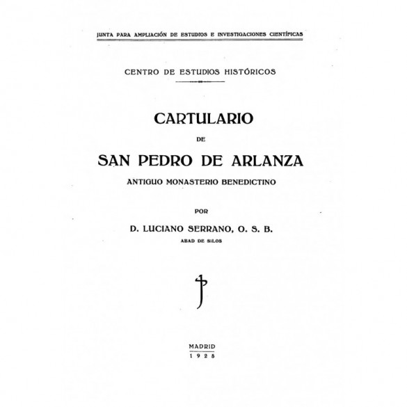 Cartulario de San pedro de Arlanza Portada