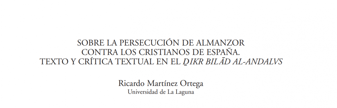 Sobre la persecución de Almanzor a los cristianos de España