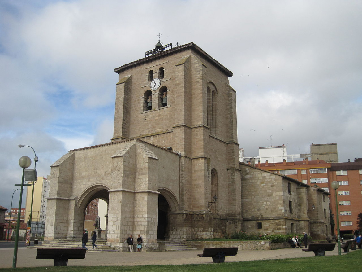 Iglesia de Santa María la Real y Antigua de Gamonal en Burgos (Wikimedia)