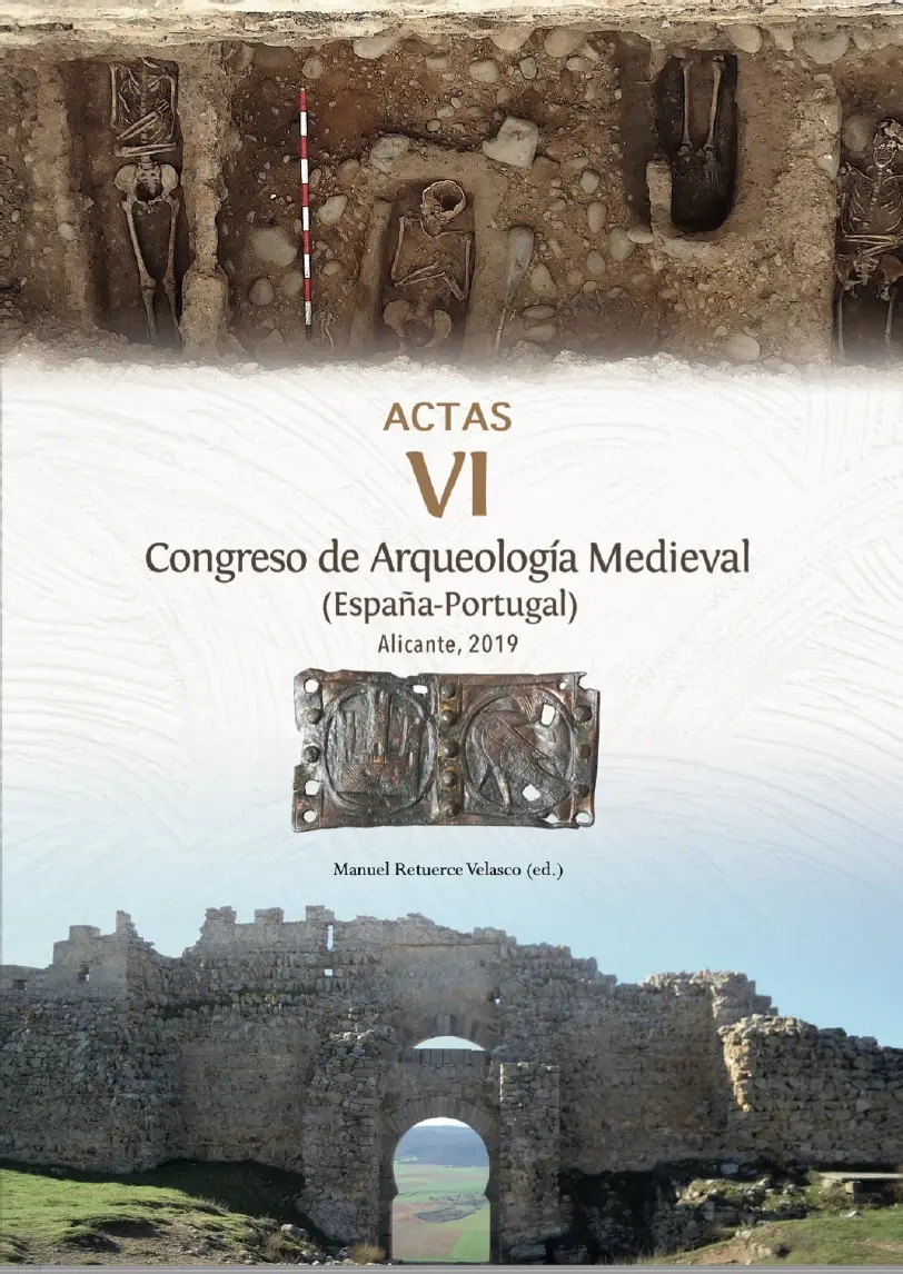 Actas VI Congreso de Arqueología Medieval (España-Portugal) Alicante, 2019 Book Cover