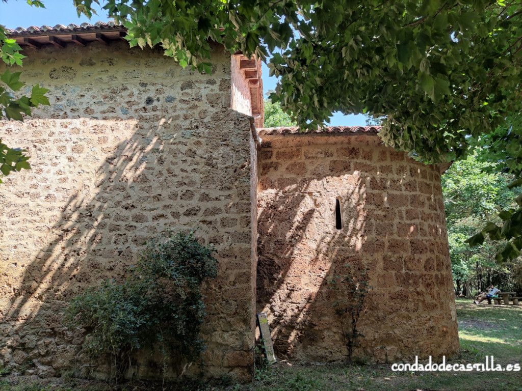 Ábside la ermita de San Pedro