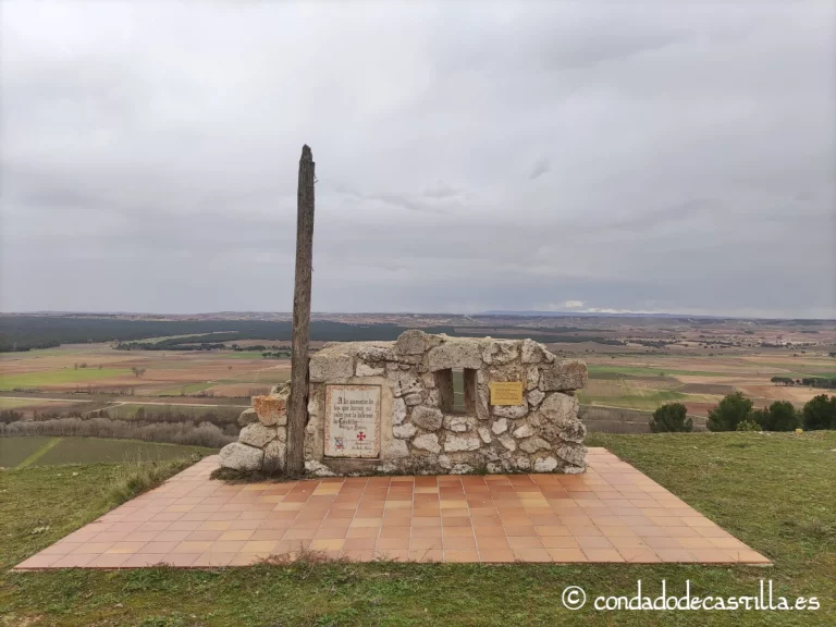 Monolito en conmemoración de la batalla del año 1007 de San Martín de Rubiales