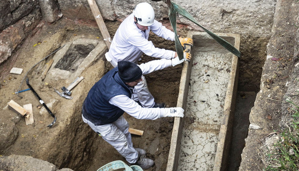 Sepulcros visigodos hallados en la ermita de Montesclaros de Ubierna Provincia