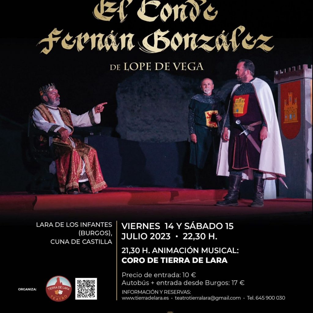 X Representación teatral de El Conde Fernán González de Lope de Vega 2023