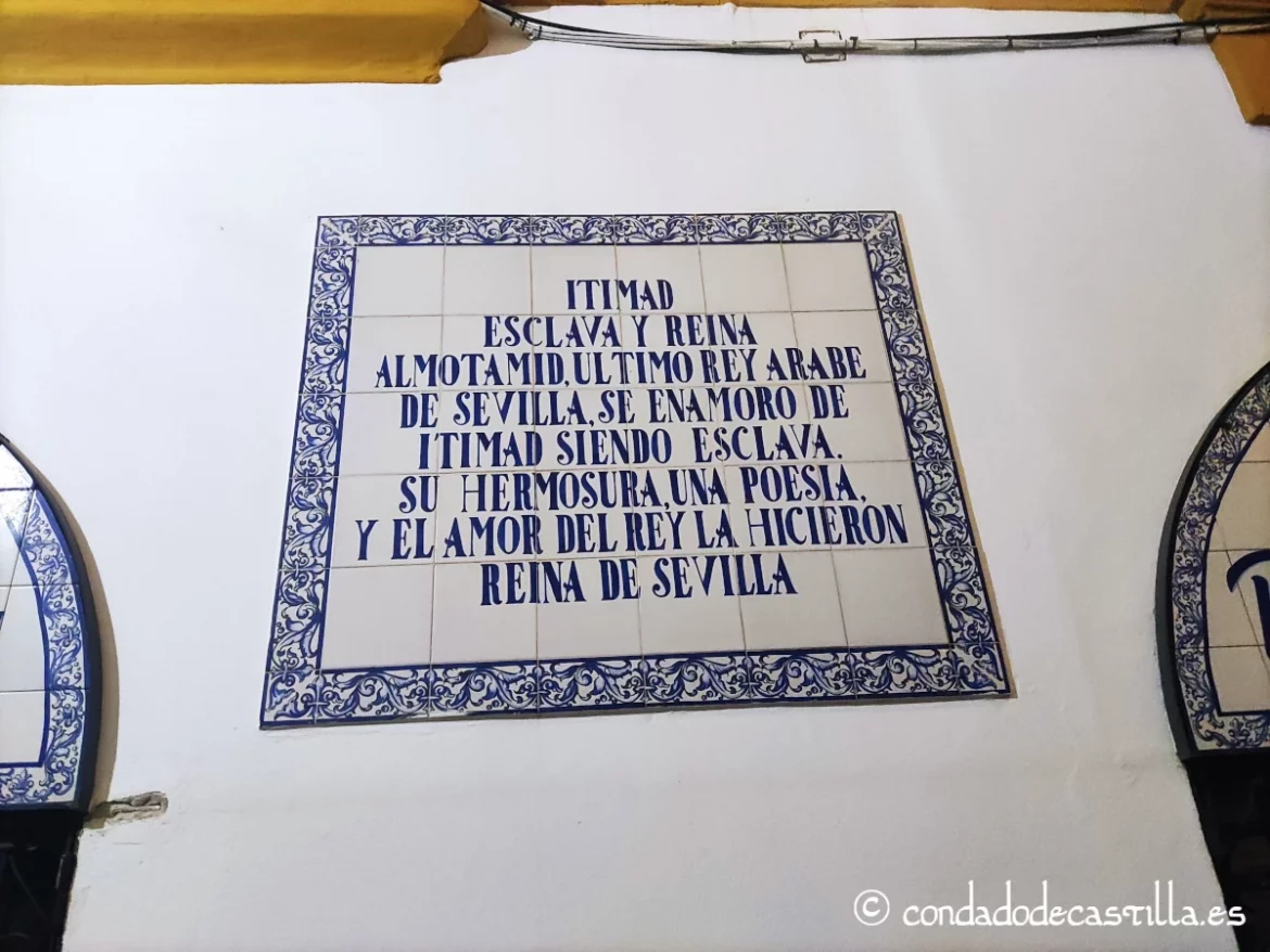 Placa conmemorativa Itimad en Sevilla