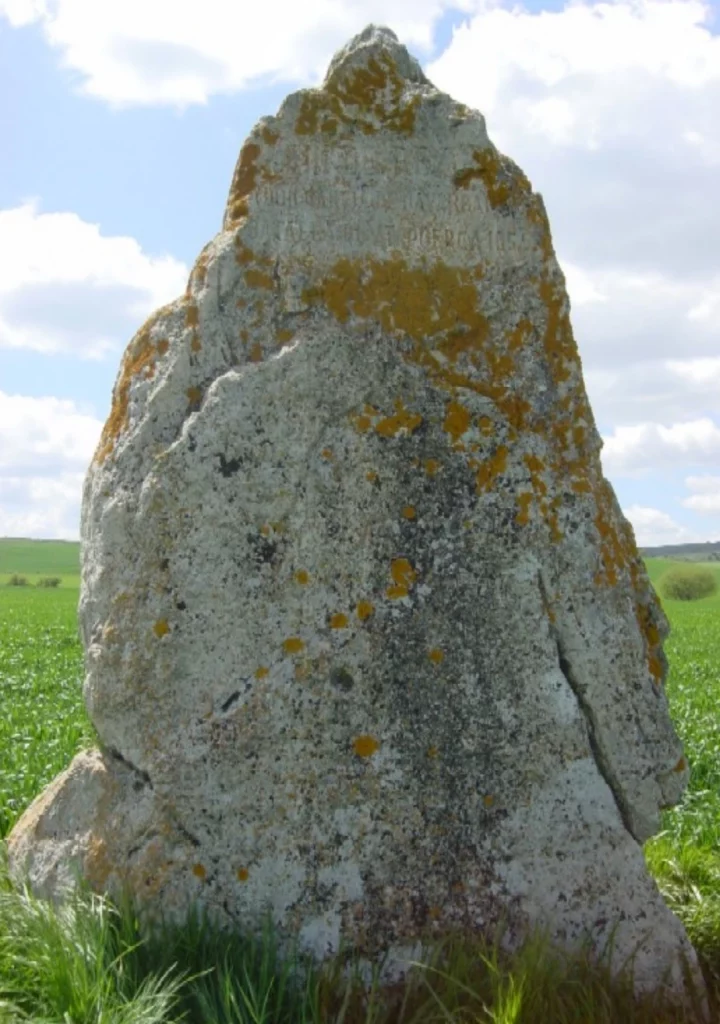 Menhir Fin de Rey en Atapuerca