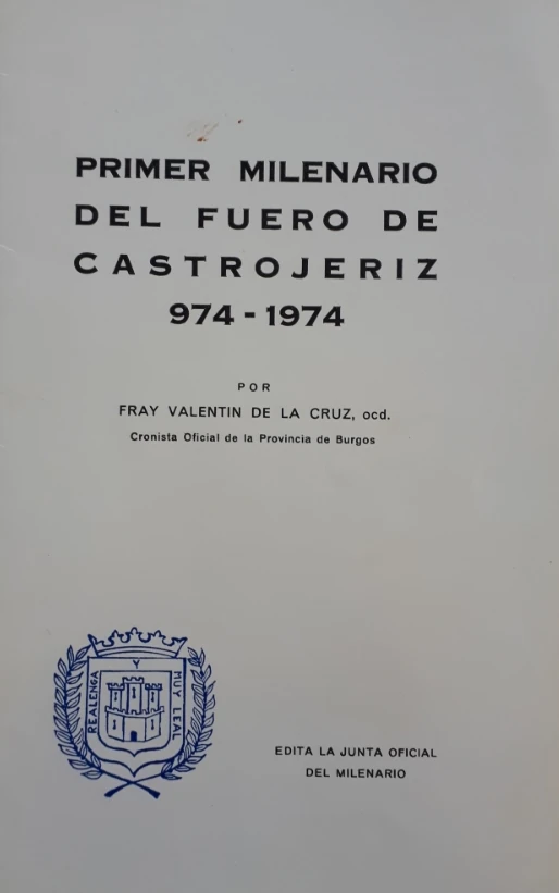 Primer milenario del fuero de Castrojeriz (974 - 1974) Book Cover
