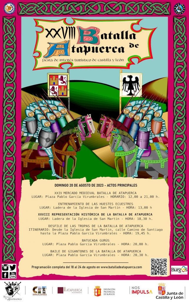 Programa de la Batalla de Atapuerca 2023