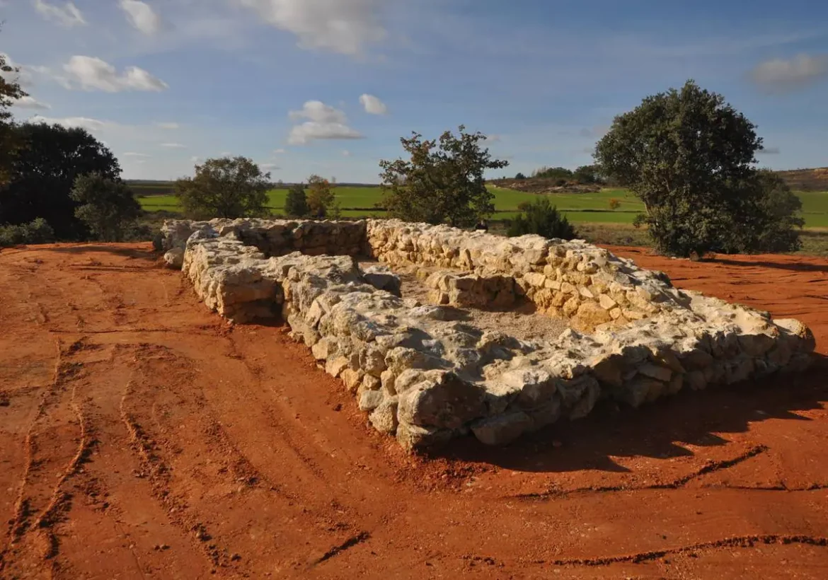 Restos de la ermita de Santa Centola de Caleruega (Burgos)
